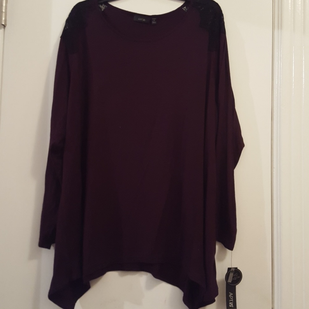 Long sleeve soft to the skin blouse